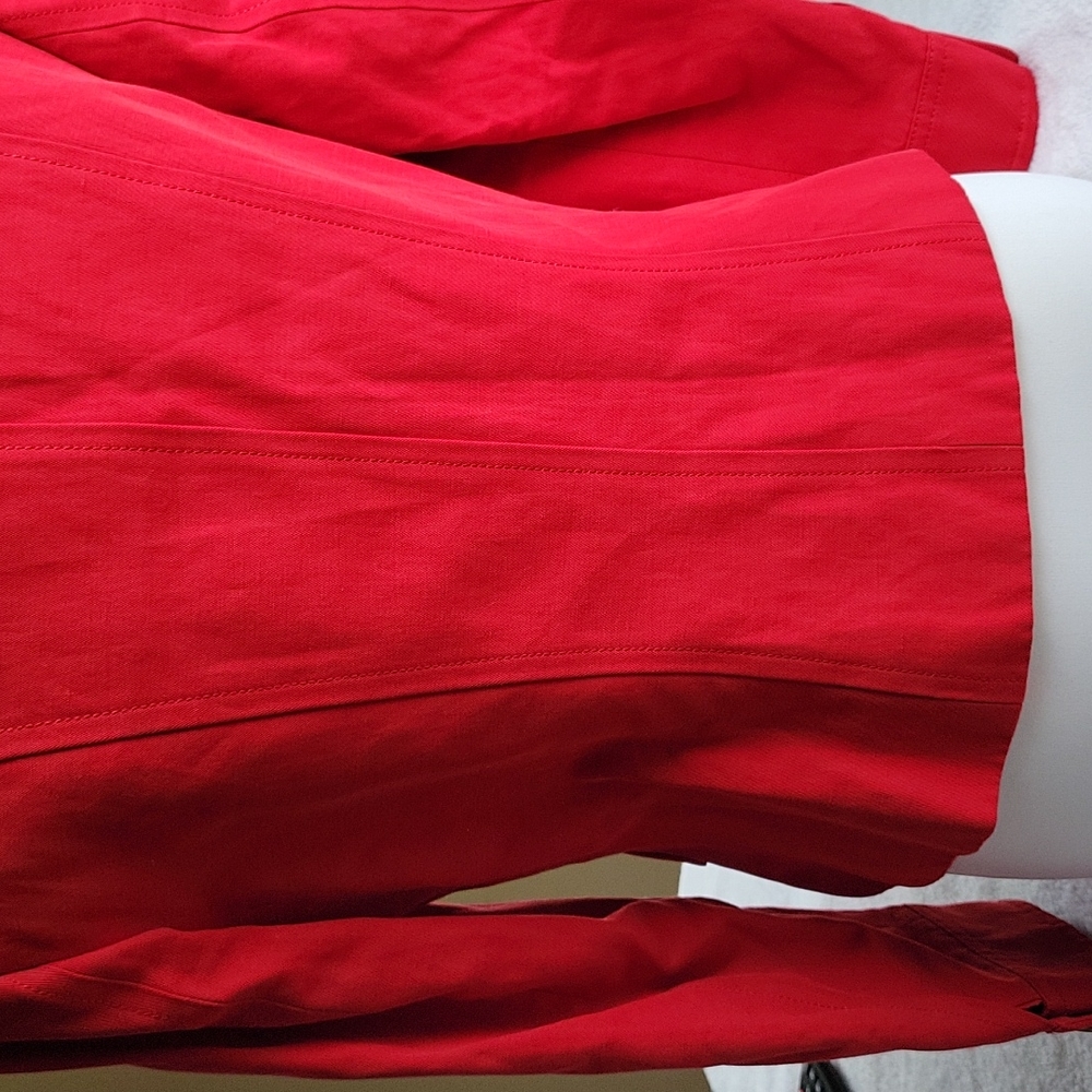 Talbots Red Blazer Jacket Size 6 😍 - Picture 4 of 7